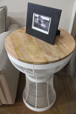 Iron coffee table in Jali design