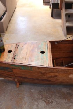 Wooden bar table