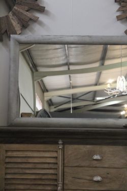 Wooden mirror frame