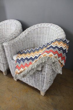 Tegal tub chair with cushion