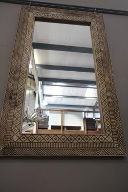 Wooden mirror frame