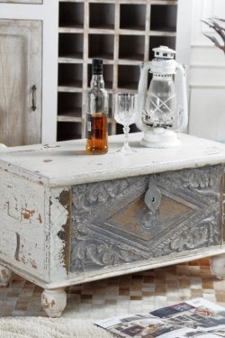Wooden coffee table