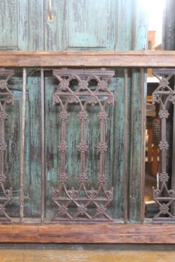 Wooden railings