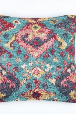 Cotton knitted cushion