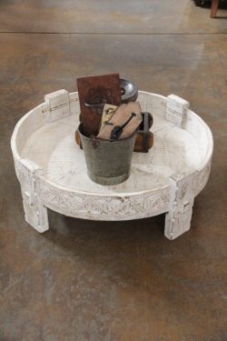 Wooden coffee table
