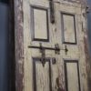 Wooden door with frame