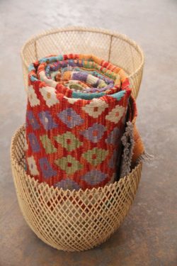 Rattan basket medium