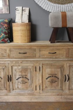 Wooden sideboard