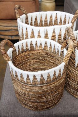 Basket abaca small