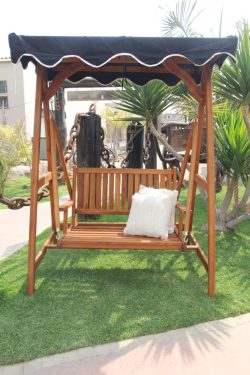 Alexa teak swing