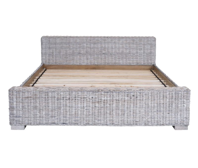 Bed grey-white wash king - Image 2