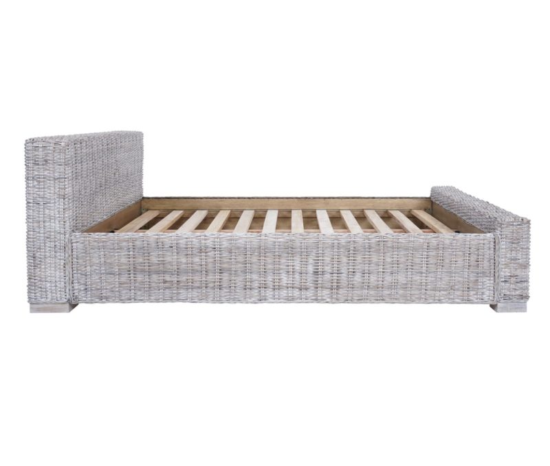 Bed grey-white wash king - Image 3
