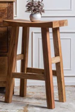 Wooden counter chair