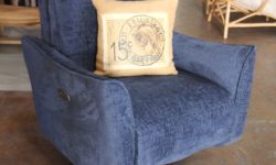 Electrical swivel recliner chair