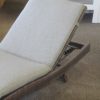 Aluminum rattan sun lounger - Image 5