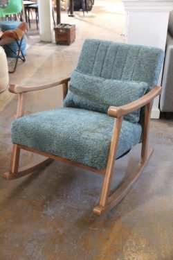 Orchid outlook rocking chair green