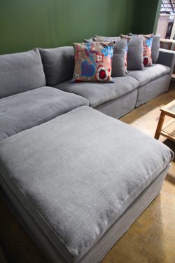L-Shape slipcover sofa