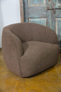 Saari occasional chair brown and black