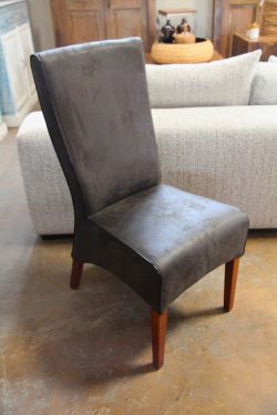 Dining chair fabric charcoal