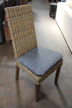 Dining chair with cushion