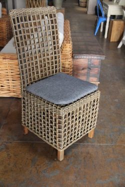 Dining chair with cushion