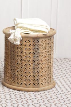Wooden side table
