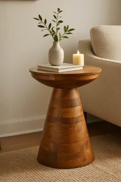Chateau mango wood side table