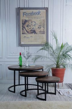 Set of 3 coffee tables