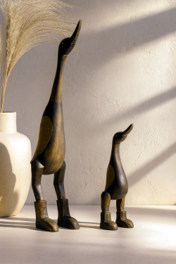 Wooden duck figure (small)