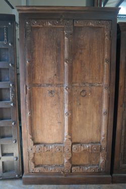 Wooden door almirah