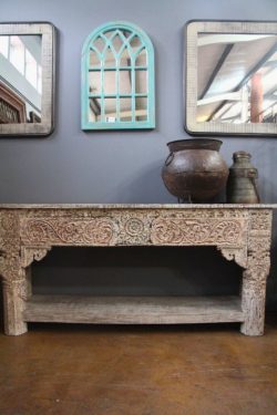 Wooden console