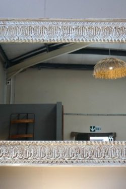Wooden mirror frame