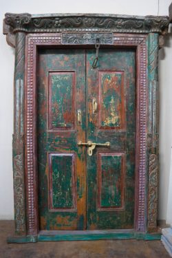 Wooden door