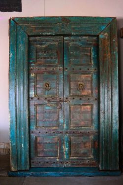 Wooden door