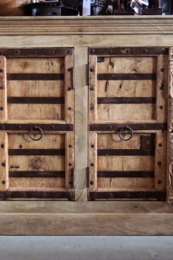 Wooden door sideboard