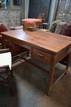 Wooden writing table