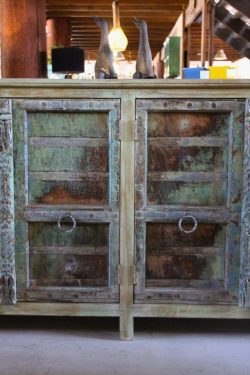 Wooden door sideboard