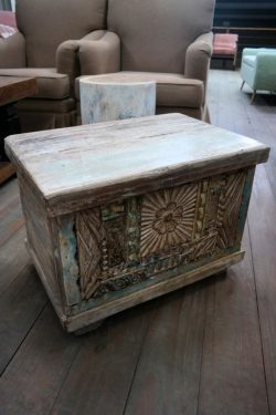 Wooden carved box
