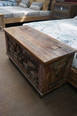 Wooden carved box