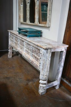 Wooden console