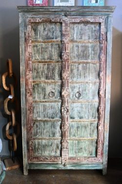 Wooden door almirah