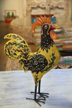 Iron rooster