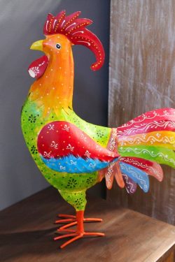 Iron rooster