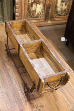 Wooden 1 brick wagon large