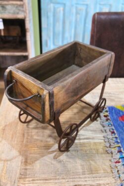 Wooden 1 brick wagon small