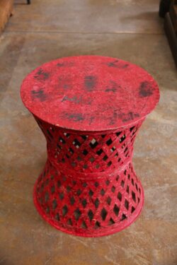 Iron stool red