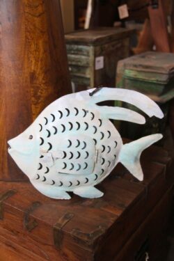 Iron fish hanging small