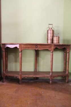 Wooden console