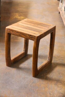 Wooden sidetable