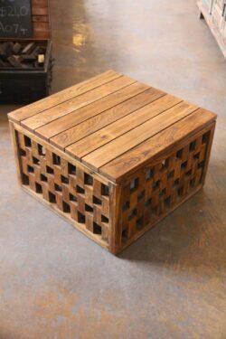 Wooden coffee table